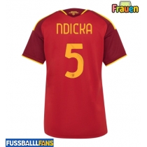 AS Roma Evan Ndicka #5 Heimtrikot Frauen 2026-27 Kurzarm